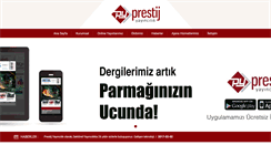 Desktop Screenshot of prestijyayincilik.com.tr